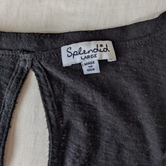 Splendid Sleeveless Black Top - Picture 6 of 8